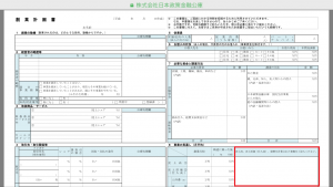 売上の根拠として、顧客数も、客観的に算出して、赤枠のなかにその計算式を書き込んでおきましょう。もし書ききれないときは、別紙を添付するでかまいません。エクセルでつくった資料を添付してもいいです。